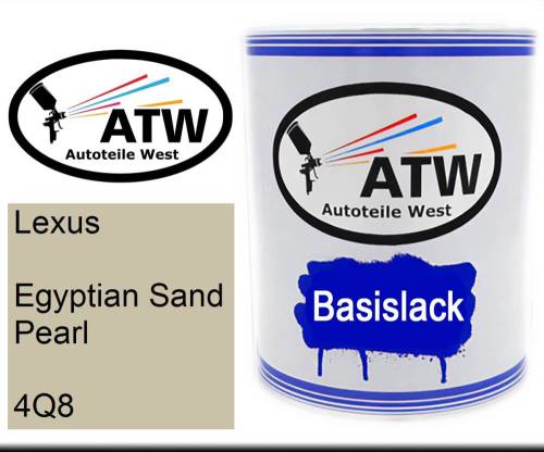 Lexus, Egyptian Sand Pearl, 4Q8: 1L Lackdose, von ATW Autoteile West.